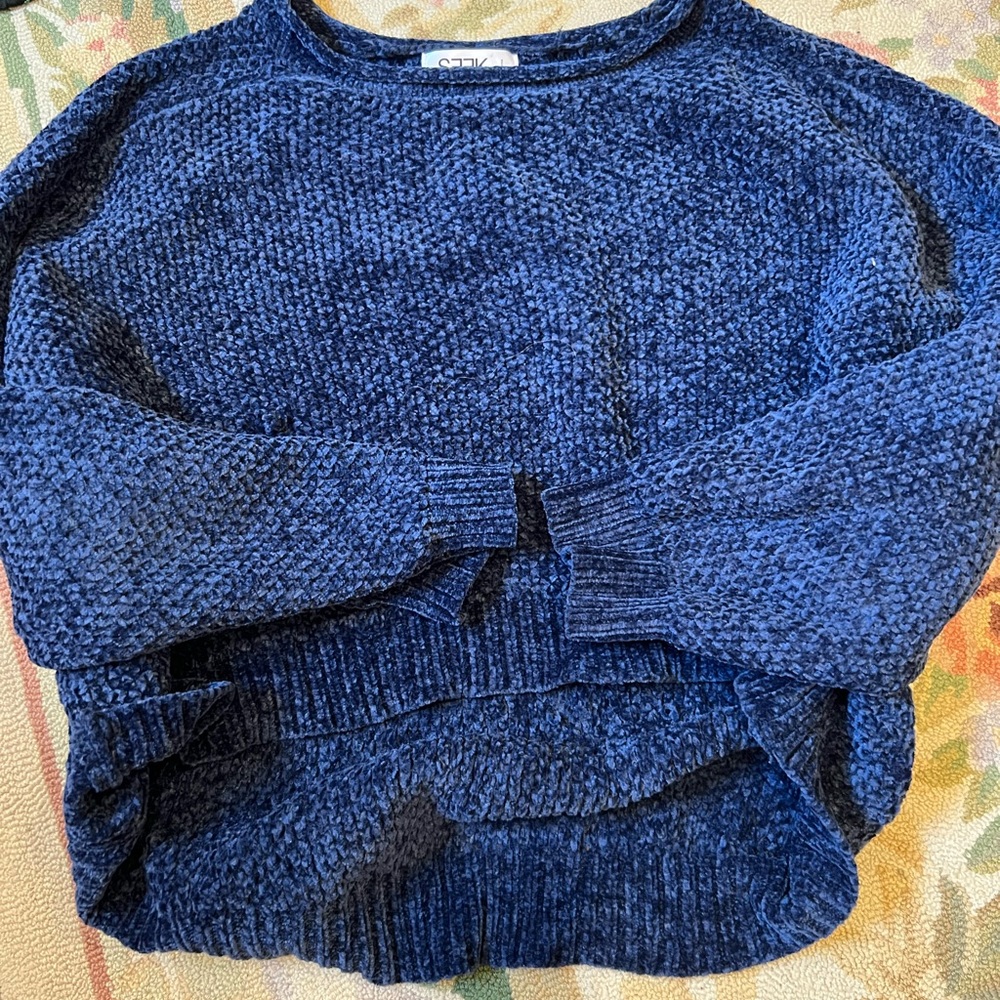 LF navy blue sweater